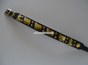 Sennenhund Leder Halsband von Hampi Fässler Appenzell
