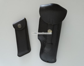 Armee Holster Schweiz zu Pistole SIG Ord. 75 (P220) gefertigt 1984