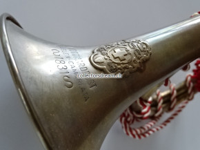 Gotthard Posthorn Model 1831 mit rot-weisser Kordel