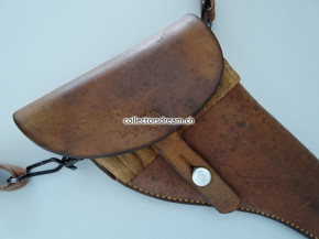 Lederetui zu Schweizer Ordonnanz Revolver Model 1882 und 1929