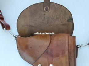 Leder Etui zu Ordonnanz Pistole SIG A49 (P-210) gefertigt 1950