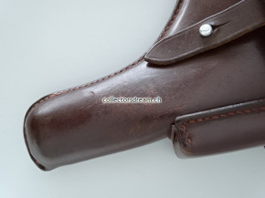 Leder Etui zu Pistole SIG P-210 & A49 gefertigt 1960