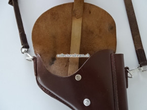 Leder Etui zu Pistole SIG P-210 & A49 gefertigt 1960