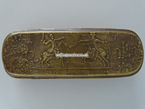 Originale Tabakdose - Schnupftabakdose - Tabatiere Iserlohner Art datiert 1774
