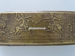 Originale Tabakdose - Schnupftabakdose - Tabatiere Iserlohner Art datiert 1774