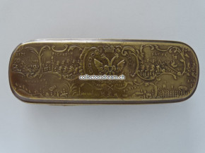 Originale Tabakdose - Schnupftabakdose - Tabatiere Iserlohner Art datiert 1774