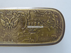 Originale Tabakdose - Schnupftabakdose - Tabatiere Iserlohner Art datiert 1774