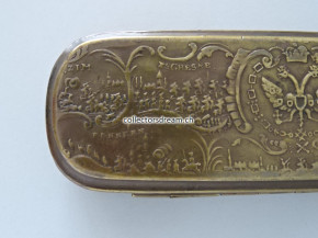 Originale Tabakdose - Schnupftabakdose - Tabatiere Iserlohner Art datiert 1774