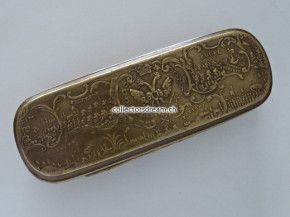 Originale Tabakdose - Schnupftabakdose - Tabatiere Iserlohner Art datiert 1774
