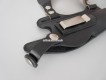 Kombi Schulterholster aus schwarzem Leder zu Colt Gov. / FN-HP, SIG 210