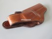 Lederholster Marke Bianchi California Model 5BHL zu Revolver Colt Python, Trooper, S&W L-Rahmen, Lauflänge 4"