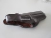 Lederholster Marke Bianchi, California, Model 5BHL, zu Revolver Colt Python, S&W L-Rahmen, etc.