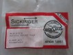 Lederholster, Marke Sickinger "G-MAN", zu Beretta Modell 92, 92FS, 99