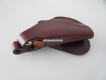 Gurt Lederholster (Kirkpatrick, Texas) zu Revolver Smith & Wesson J-Rahmen für Model 36,60, Chief Special und Taurus Model 85, für Lauflänge 2" Linksholster
