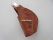 Gurt Lederholster Marke Bruno zu Revolver Smith & Wesson J-Rahmen für Model 36, 60, Chief Special. Lauflänge 2"