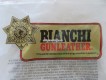 Lederholster Marke Bianchi California Model 5BHL zu Revolver Smith & Wesson K-Rahmen (passt nicht für L-Rahmen) für Model 10, 14, 15, 19, 66, Ruger Security-Six, Lauflänge 6"