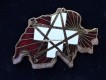 H.R. Giger Pin Set " Untertunnelung der Schweiz " aus dem Jahr 1993. Limitierte Auflage