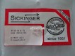 Sickinger Lederholster "G-MAN mit Klemmfeder" zu Smith & Wesson Model 6904/06