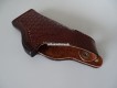 Lederholster zu Revolver Smith & Wesson N-Rahmen, Lauflänge 4", Modelle 27, 28, 29, Linkshänder Holster