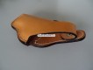 Lederholster zu Revolver Smith & Wesson K/L-Rahmen für Model 19/ 66 / 686. Lauflänge 2-1/2" für Linkshänder