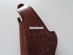 Lederholster zu Revolver Smith & Wesson, K-Rahmen für Model 19/ 66. Lauflänge 2-1/2" für Linkshänder