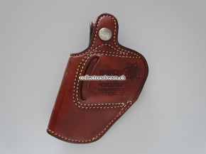 Gurt Lederholster Marke Bianchi California Model 111 Cyclone zu Revolver Colt Detective Special. Lauflänge 2