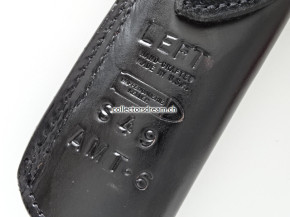 Gurtholster zu AMT Automag II für Lauflänge 6" (Kal.22mag) für Linkshänder