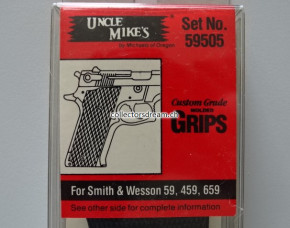 Hartgummi Griffschalen zu Smith & Wesson Model 59, 459, 659