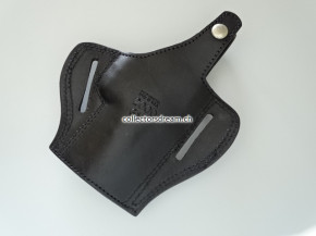 Gurtschlaufen Holster "Pancake Holster" zu Glock 17 für Linkshänder