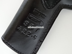 Gurtholster zu Smith & Wesson Model 422 & 622 Lauflänge 6" für Rechtshänder