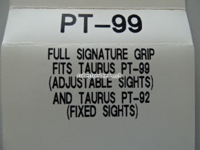 Hartgummi Griffschalen zu Taurus PT-99 und PT-92 Hersteller Pachmayr