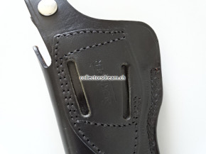Lederholster zu Revolver Smith & Wesson K/L-Rahmen, Lauflänge 6"