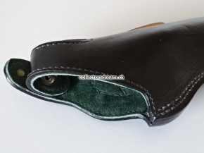 Lederholster zu Revolver Smith & Wesson K/L-Rahmen, Lauflänge 6"