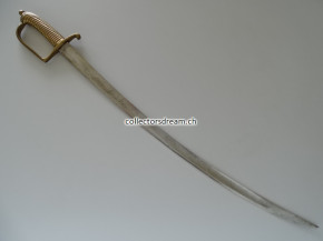 Grenadier-Infanterie Säbel / Briquet um 1820/30 für Unteroffiziere