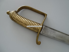 Grenadier-Infanterie Säbel / Briquet um 1820/30 für Unteroffiziere